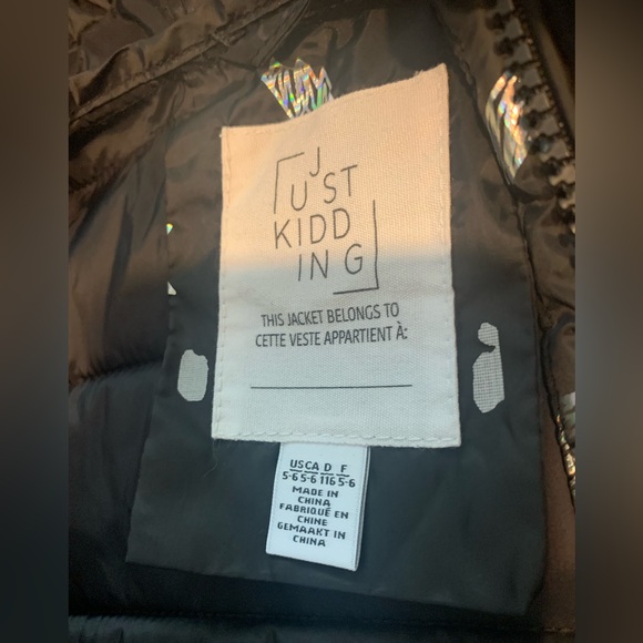 Children's Starry Night Puffer Jacket - Picture 3 of 11